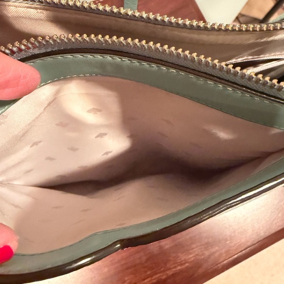 Kate Spade Harlow Soft Teal Leather Tote - Picture 13 of 13